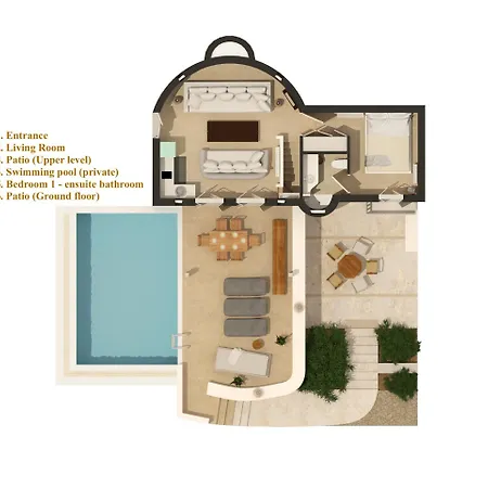 Ocean Blue By Llb - In 6min Walking Villa Mykonos Town